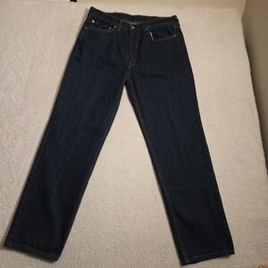 Levis 550 Relaxed Fit Mens Size 36x32 Blue Denim Jeans Pants